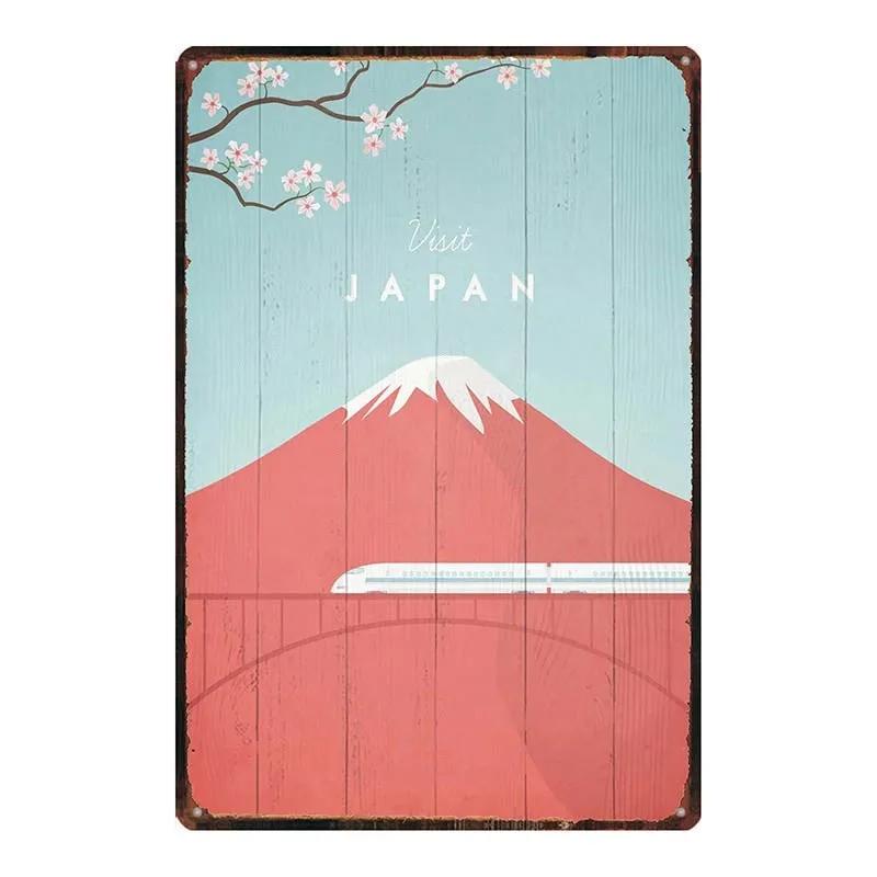 Vintage Paris Champagne Metal Tin Sign Wine Travel Souvenir Wall Art for Bar Restaurant Home Decor xCM