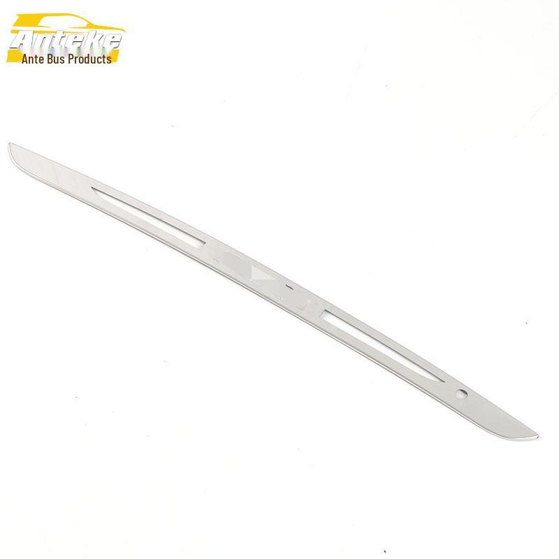 Suitable Brake Light Strip for 21 A3L: Stainless Steel Rear Windshield Anti-Tail Warning Decorative.