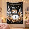 Tapiz Navideño Colgante de Pared Para Dormitorio Sala de Estar Decoración de Pared Regalo Festivo