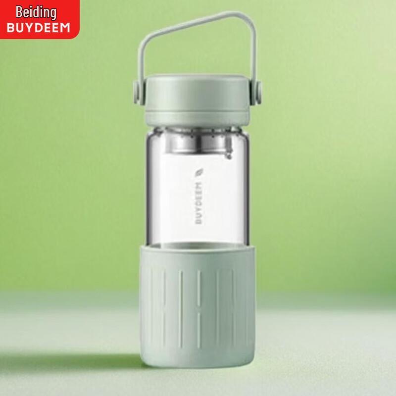 Buydeem Portable Tea Infuser Glass Mug
