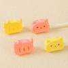 4Pcs Cat Shape Travel Toothbrush Head Covers Toothbrush Protector Cap Case Protective Portable Plastic Clip For Household Travel