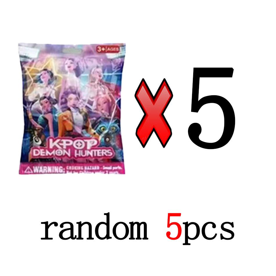 Anime Kpop Demon Hunters blind box Action Figure Ranimeumi Mira Zoey Sussy Phone Decor Model for Kids gift