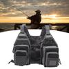 Strap Fishing Vest Fly Fishing Vest 8  S Oxford Cloth Reflective Strips Mesh Lining   Fishing Gear for Outdoor