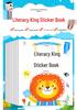 Cartoon Sticker Book for Toddlers: Ages 0-6 Concentration Training