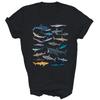 Different Types Of Sharks Lover Unisex Shirt Gift
