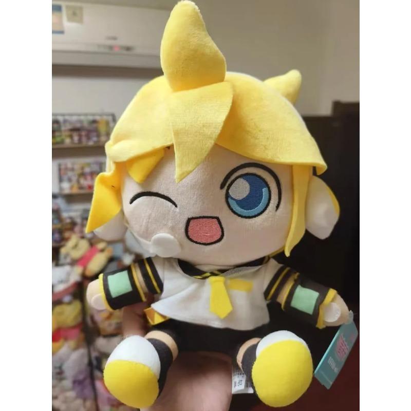 Original 20cm Anime Hatsune Miku Kwayi Fufu Kagamine Len Kagamine Rin Megurine Luka Kaito Gefülltes Kissen Geschenk Puppe Plüschtier