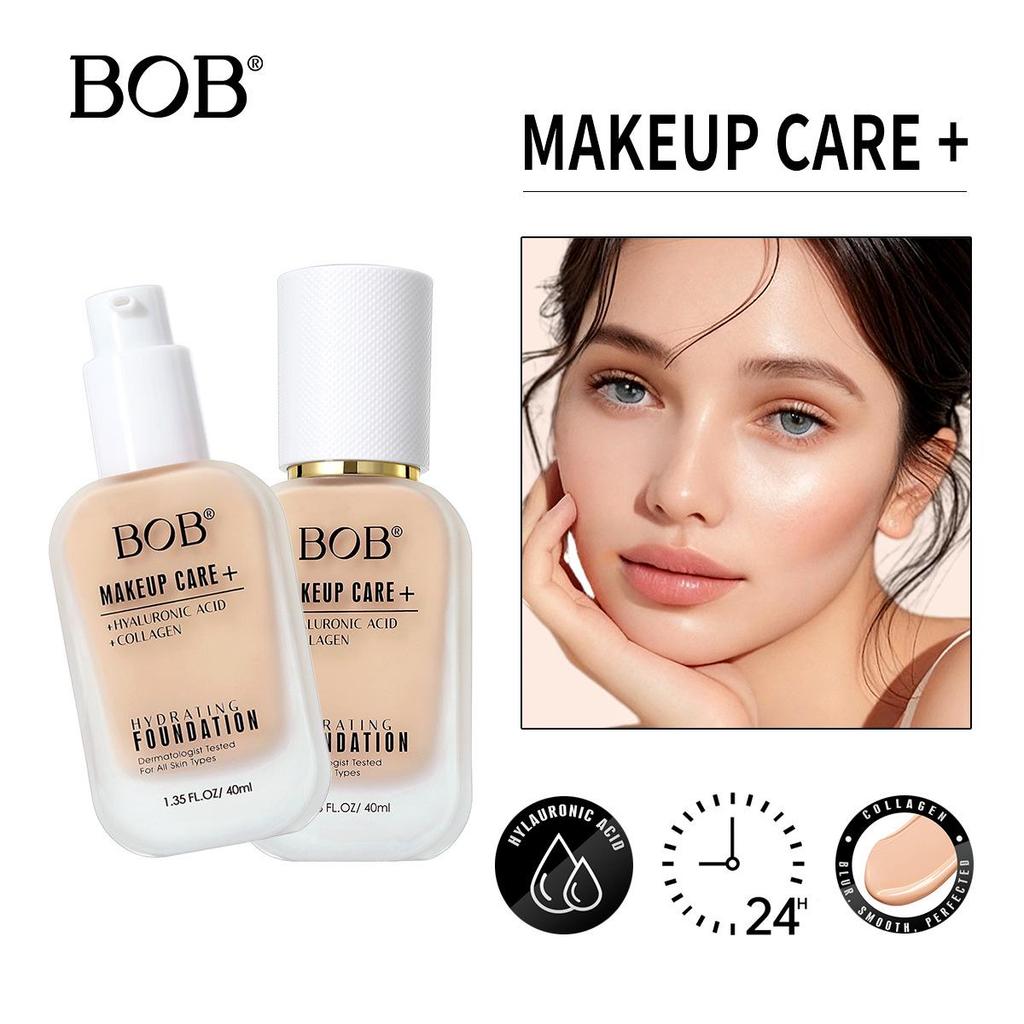 Bobs feuchtigkeitsspendendes mattes Make-up: Langanhaltender, Wischfester, Nicht klumpender, Ölregulierender Feuchtigkeits-Concealer.