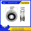 V-Shape Bearing Pulley, Steel Wire Rope Roller, Crane Hardware, U-Shape Groove Wheel.