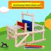 Handmade Children's 3D Weaving Toy Loom for Early Learning