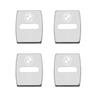 BAGY7 2026 Car Sticker 4PCS Car Antirust Door Lock Cover Accessories For BMW X1 X2 X3 X5 X4 X7 G30 G20 G32 G11 G12 F40 F30 F20 F10 F34
