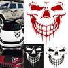 Reflective  Skull Car Stickers Styling Removable Waterproof Sticker