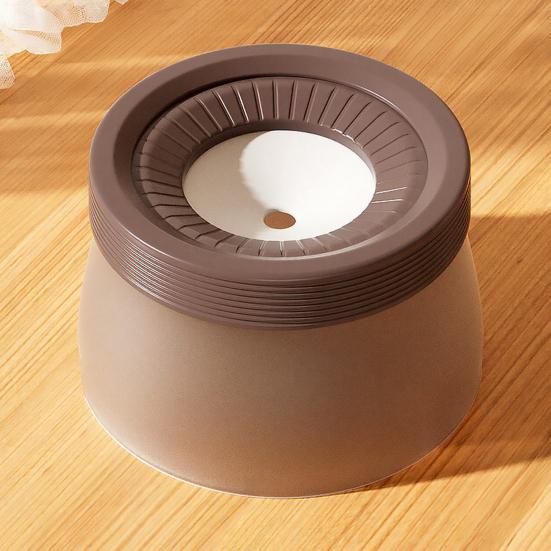 Pomalý dávkovač vody pro psy 1200 ml 600 ml Miska na vodu pro domácí mazlíčky proti rozlití Design s plovoucím diskem Bez nepořádku Dávkovač vody pro kočky psy