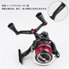 Gomexus FYT98 Reel Carbon Compatible with Shimano Spinning Double and with Handle Suitable for and Light Suitable for both and Handle, Fiber, Reels,