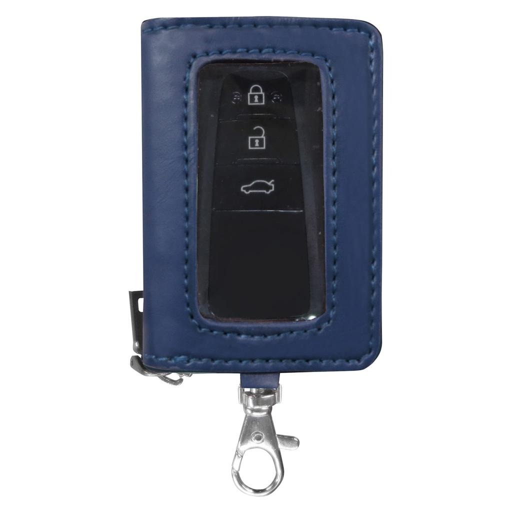 Meiho Snoopy Car Smart Key Case with Clear SN284 Window, Navy,