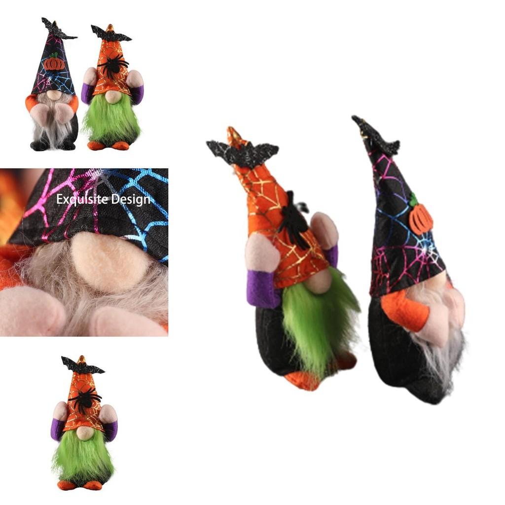 Adorable Halloween Gnomes Plush Toy Figures For Home Decor And Kids' Gifts