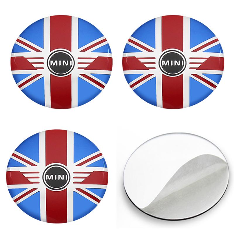 4Pcs 54mm 56mm 60mm Car Wheel Center Hub Cap For MINI Cooper JCW WORKS R55 R56 F55 F56 R57 R58 R59 R60 Rim Cover Stickers Decal