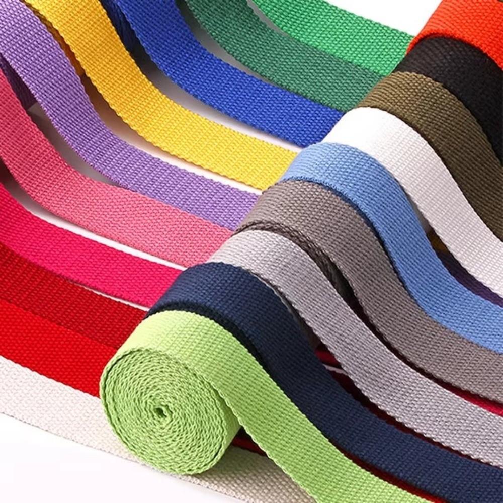 1.3mm Thickness Cotton Webbings Tape 1 Meter Length Bias Binding Tape  Home Crafts