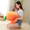 1 Pieza Juguete de Peluche de Zanahoria Grande Creativo de Simulación Almohada de Zanahorias Súper Suave Cojín de Sofá Decoración del Hogar Muñecos Rellenos Regalo de Cumpleaños para Niños