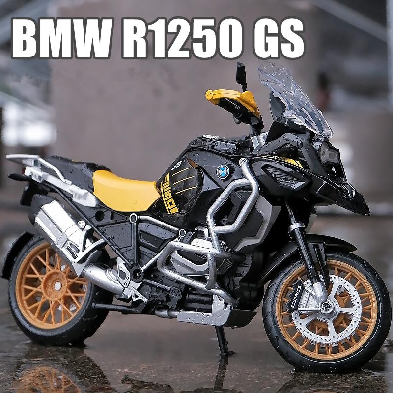 1/12 BMW R1250GS Alloy Racing Motorcycle Model Diecast Metal Toy Street Sports Motorcycle Model Simulation Collection Kids Gifts