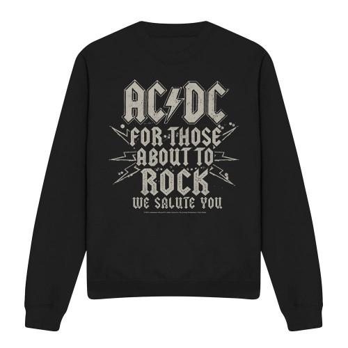 AC/DC Unisexová mikina pro dospělé Salute