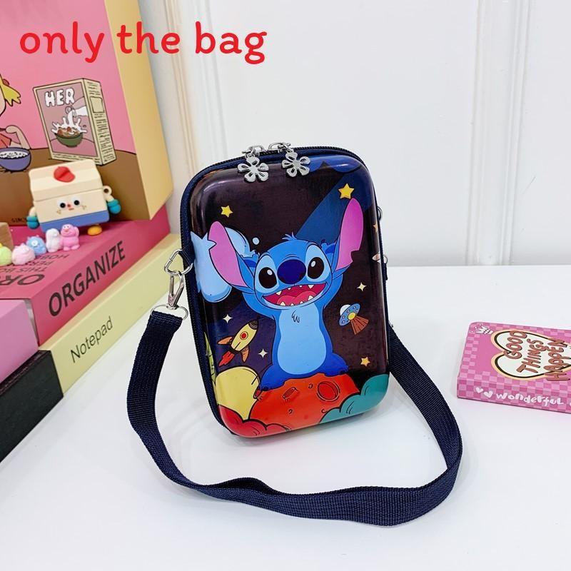 Eva Material Cute Stitch Hello Kitty Print Design Kids Student Crossbody Bag With Breathable Waterproof Design For School And Daily Use