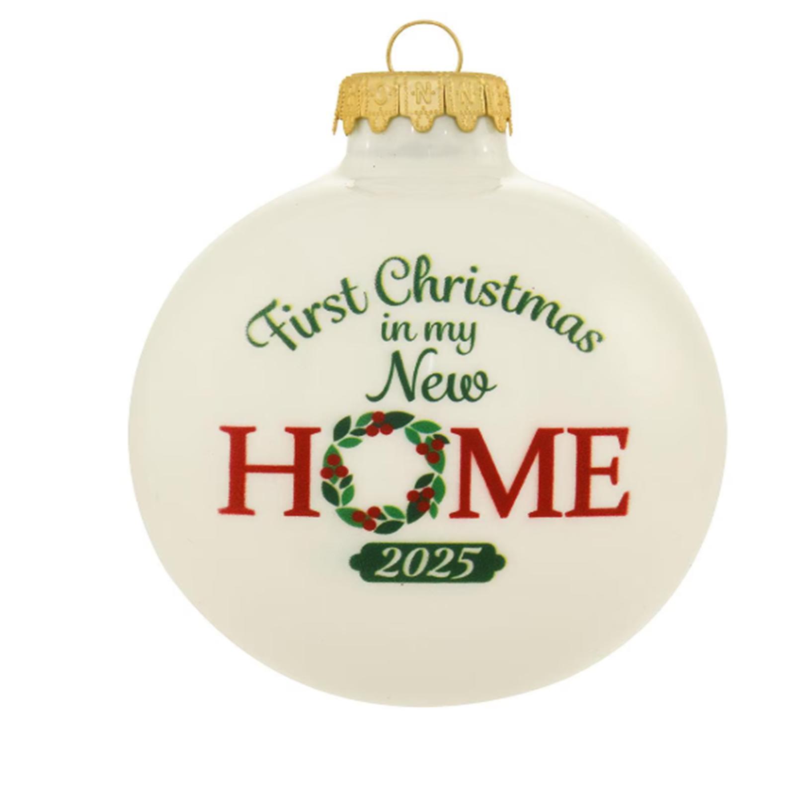 

Glass Christmas Ornaments - Premium Holiday Decor Collection For Tree, Home & Gifting With Unique Festive Designs (2025 Edition) One Size