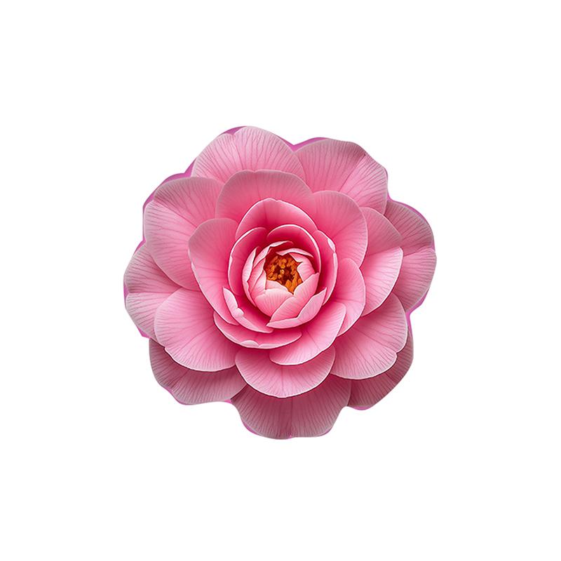 

1PC Toilet Sticker, Creative Self-adhesive Wall Decal For Bathroom, Waterproof Luminous Decoration рожевий