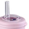 4Pcs Soda Can Lids with Straws Silicone Prevents Spills Fits Standard Leakproof Airtight