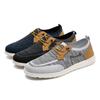 Spring men's canvas shoes light and breathable large size casual men's shoes one-pedal loafers TRONG CAVALRY