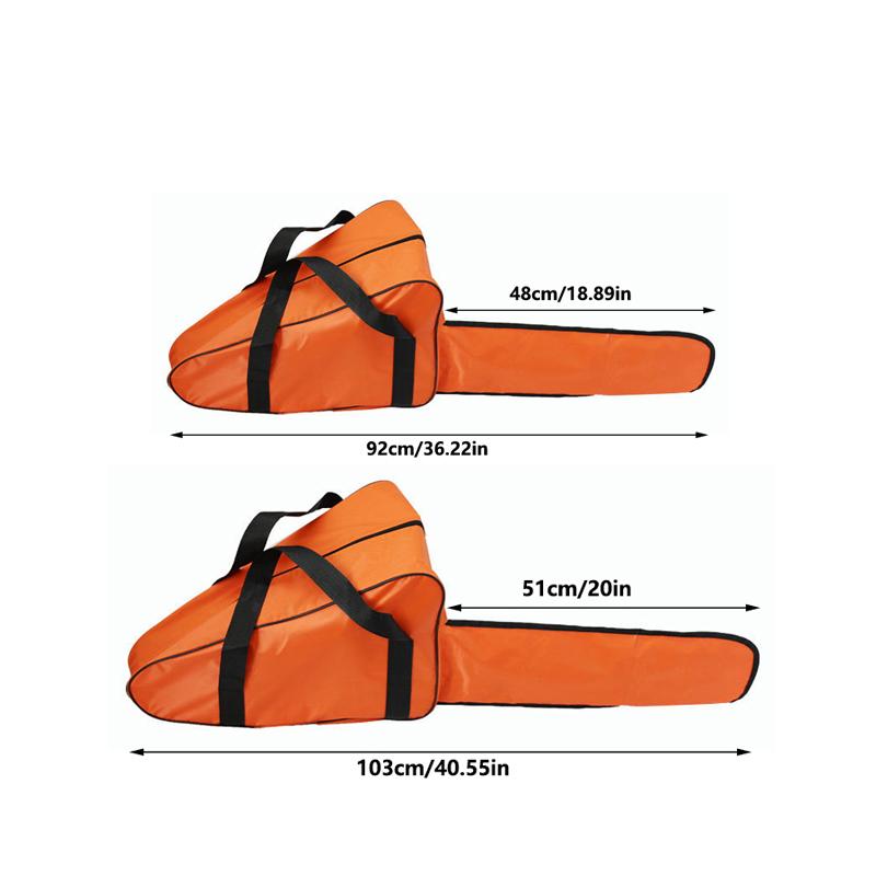 18/20Inch Heavy-Duty Chainsaw Carrying Bag Protective With Zipper Dustproof Oxford Fabric Chainsaw Carrying Case Handbag