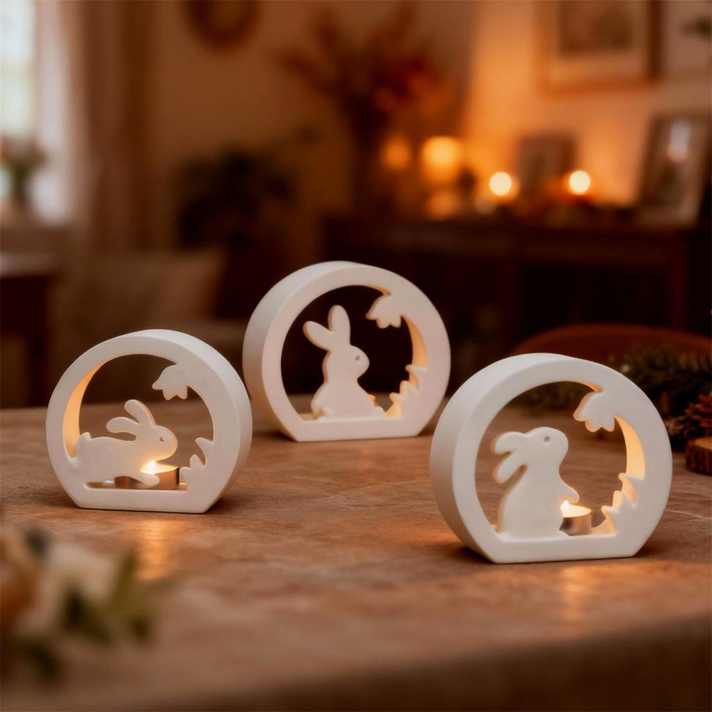 Hollow Candle Holder Gypsum Silicone Mold, A Gift For Friends