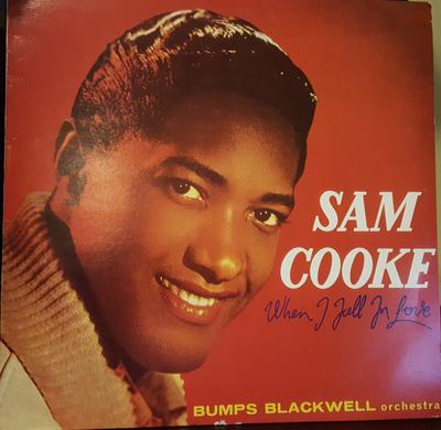 LP Record SAM COOKE - When I Fall In Love NUTM23 EMI UK Soul/Funk Used