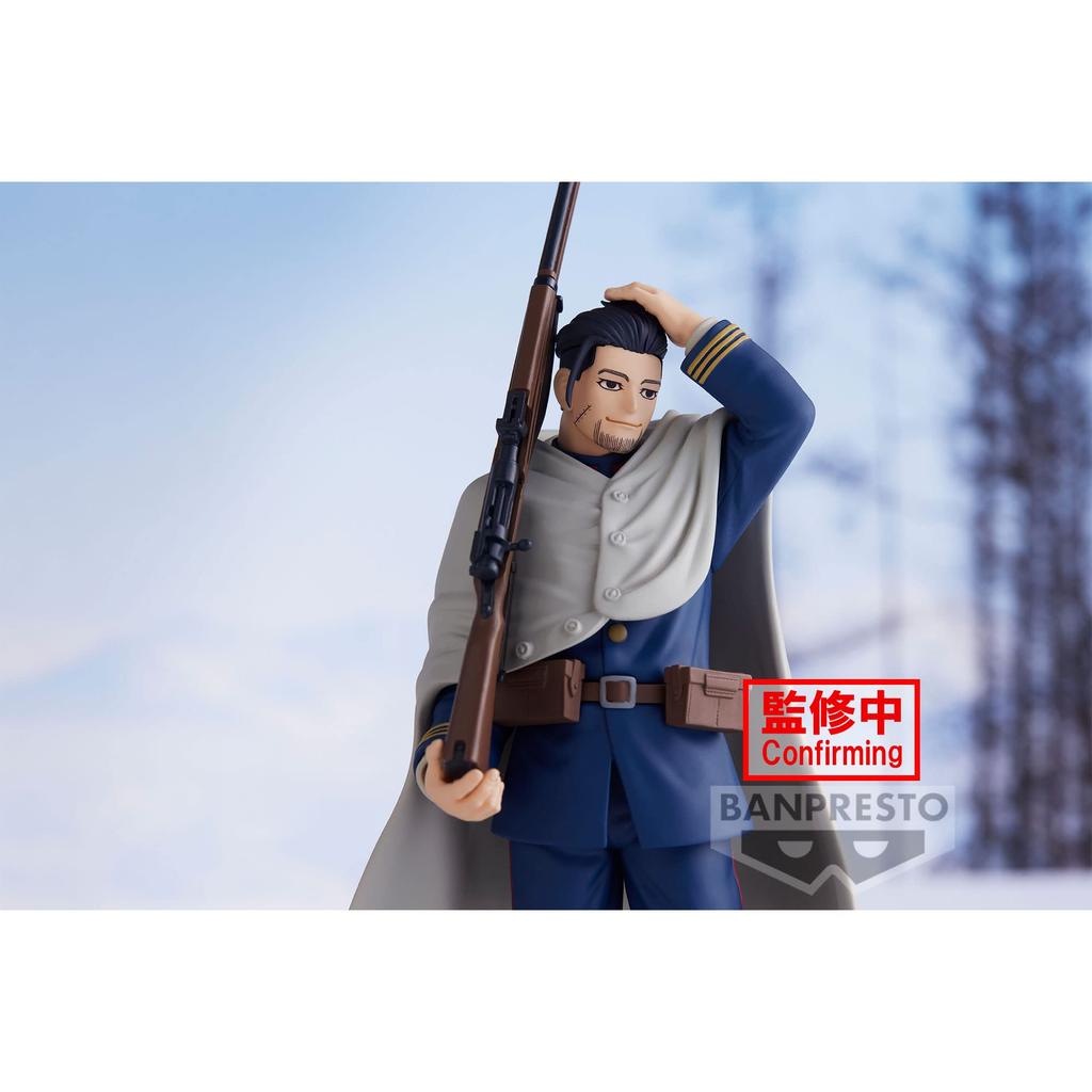 BANPRESTO Zlatá figurka Kamuy Ogata Hyakunosuke