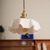 Weiße Milchglas Landhaus Pendelleuchten Messing Blumenform Grüne Hängende Deckenleuchte Kücheninsel Nordisch Modern Französisch Blau Kronleuchter Rosa