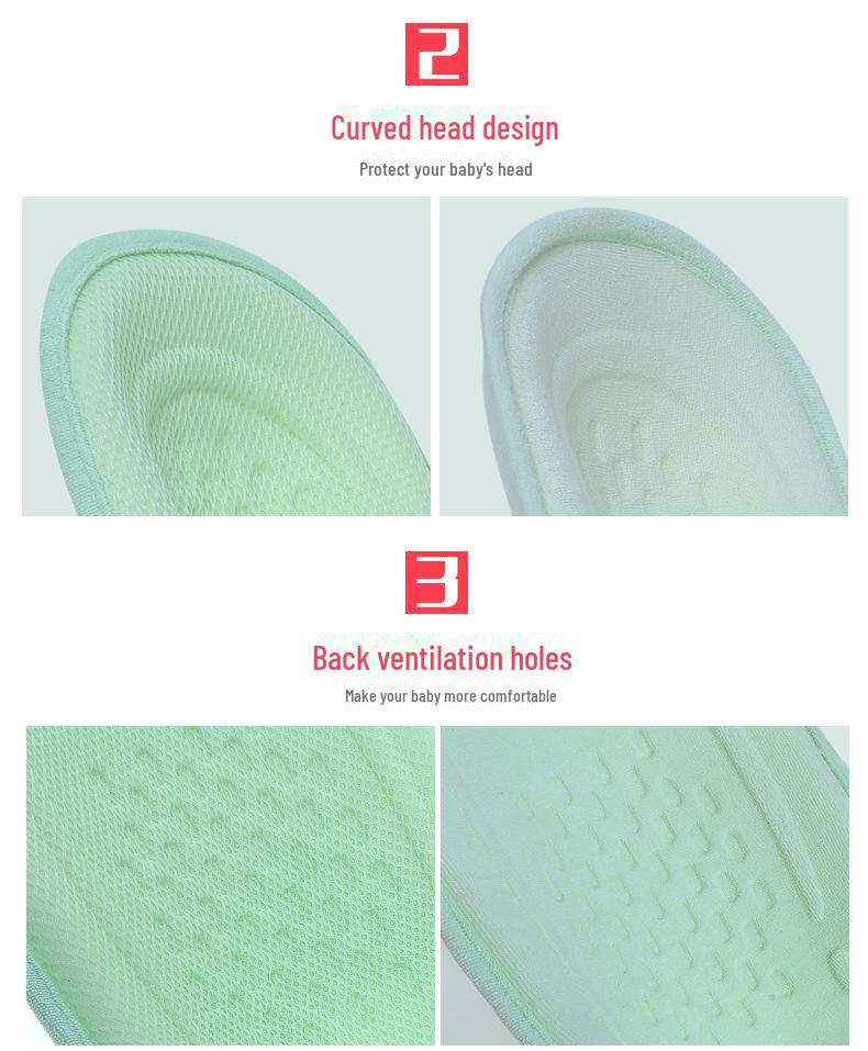 Xiaoxiaobao Prodyšný kojící polštář - Korejská podpora pro kojení dítěte.