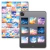 50 Stickers for Fantasy Sky Colorful Cloud Landscape Pictures Daily Decoration Stickers Guka Waterproof Stickers