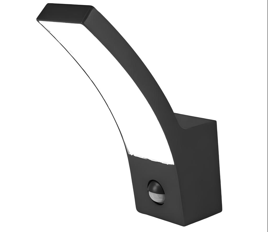 LED Outdoor Wall Lamp With Induction Wall Lamps Energy Saving Waterproof Outdoor Rainproo Facade Wall Light for Garden Patio
