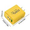 65W PD Typ C Ladegerät USB C Schnellladegerät Adapter EU US Wand Handy Ladegerät Telefonzubehör