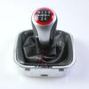 New Style Gear Shift Knob for VW Polo 6r 6c Hatchback Sedan 2011- MT 5/6 Speed Level Change Knob with Gaiter Boot Cover