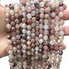 Jingde Jewelry Violet Stone Diamond Faceted Rhombus Beads for DIY Jewelry