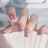 Nail Hand Wearing Nails Fashion Highgrade Pure Wind Rhinestone Nail Patch Style
