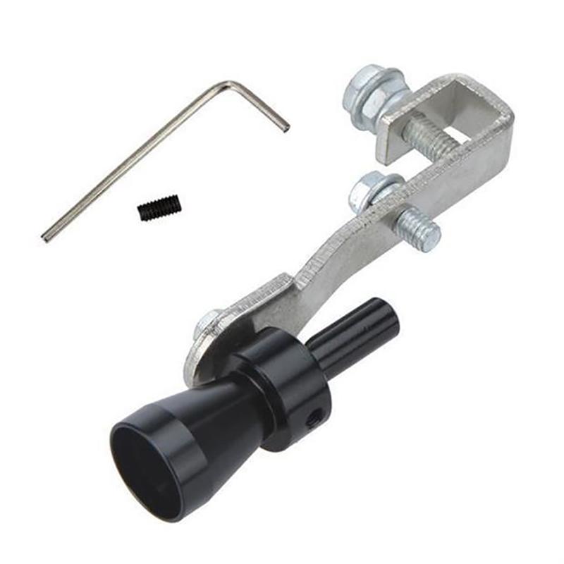 1Pc Universal Sound Simulator Car Turbo Whistle Muffler Exhaust Noise Whistle