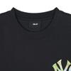 New MLB New York Yankees T Shirts Unisex Black 3ATSX0543-50BKS