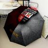 Brentford Football Club Crest Automatic Folding Umbrella - 8-Rib Travel Umbrella with Auto Open/Close & Portable Gifts for holidays or birthdays