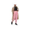 Adidas Originals Solid Color Pocket Logo Label Drawstring Cuff Sports Pants Women Bottoms Pink HL9068