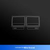 Equation Leopard Titanium 7 Car Window B-Pillar Film & Door Handle Sticker Set