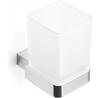 Hozze Glass Holder 20310, Chrome, Wall-mounted