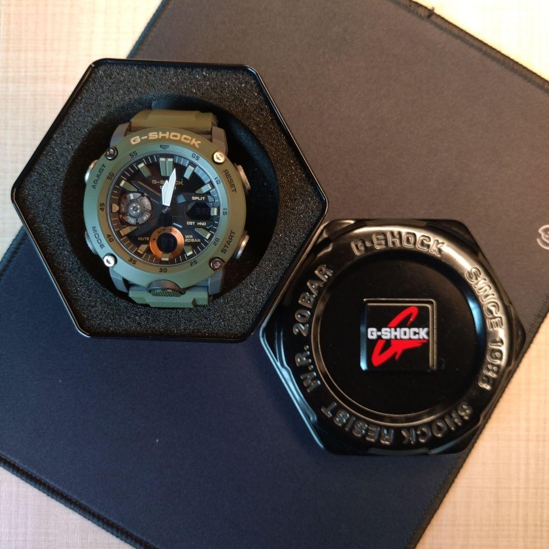 Used G-SHOCK GA-2000 in operation