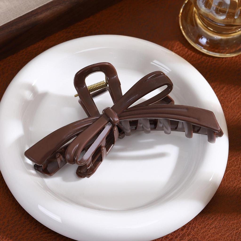 2025 Neue Silikon-Haarklammer Hai für Frauen - High-End-Stil, Koreanisch inspiriert, Design mit großem Volumen.