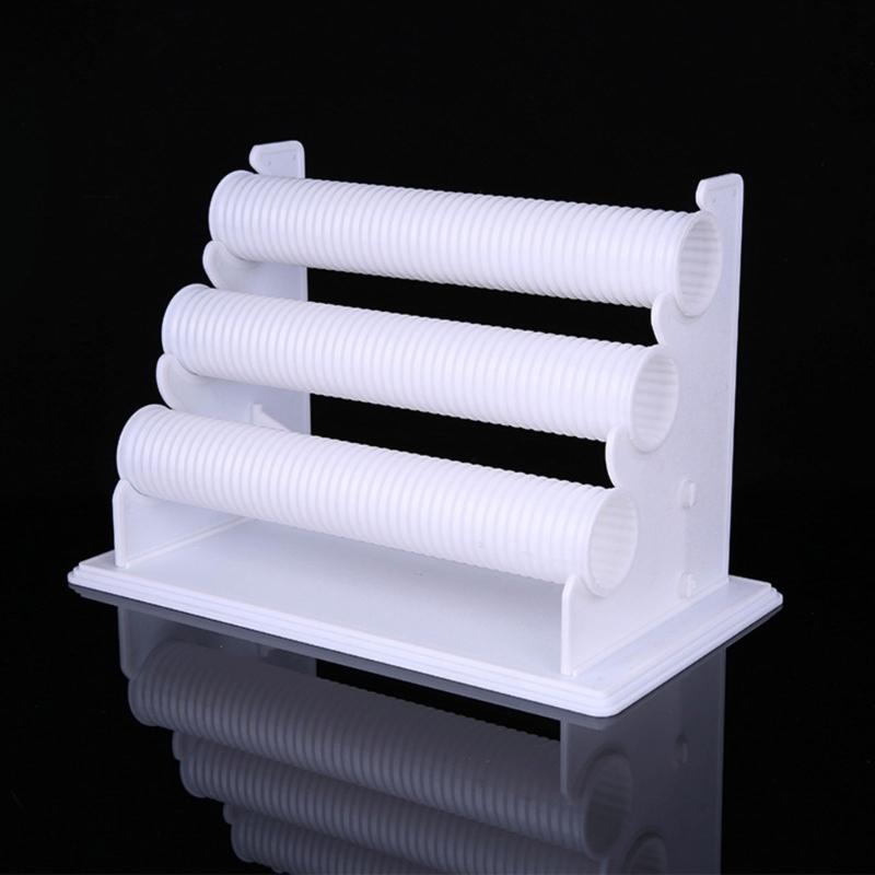 Plastic Jewelry Holder for Exhibiting Accessories Bracelets and Bangle Display Rack 3 Tiers Wrist Accessories Organizer